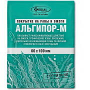 Альгипор-М покрытие на раны и ожоги 60х100мм