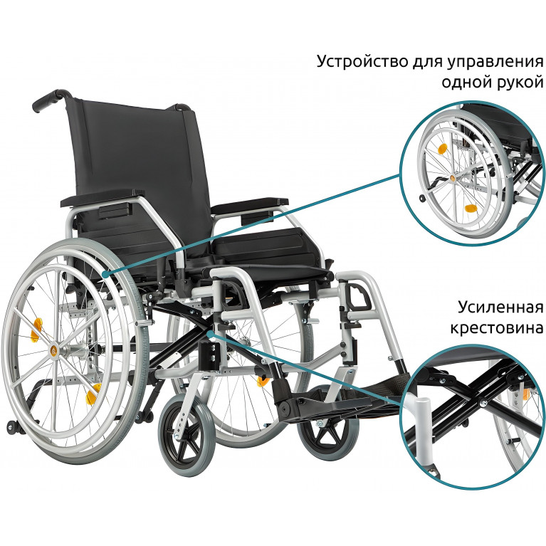 Инвалидная коляска Ortonica Control One 300 (Ортоника)