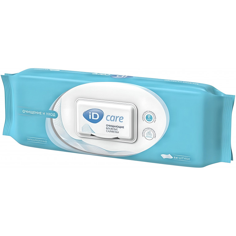 АйДи КЕА Салфетки влажные очищающие №64