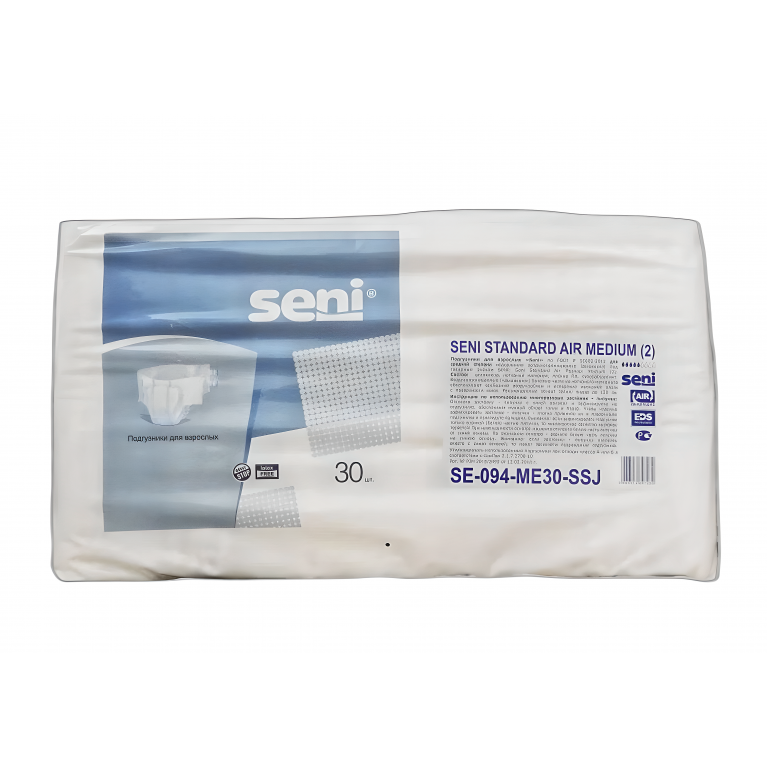 Сени Стандарт Эйр Подгузники для взрослых р.М (75-110 см) (5 кап) №30