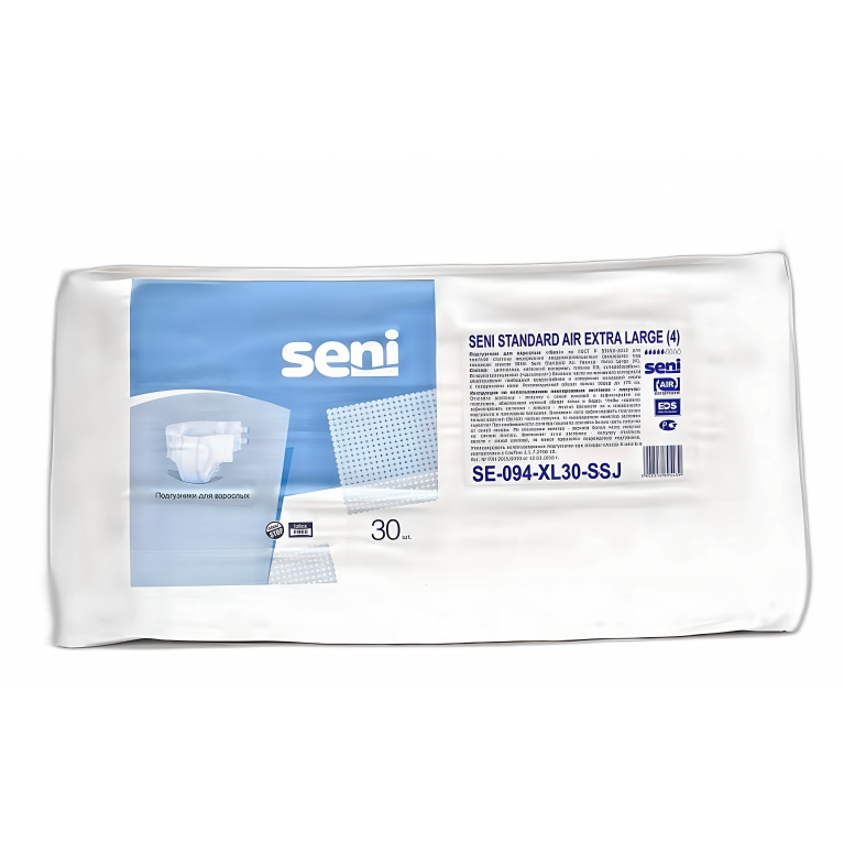 Сени Стандарт Эйр Подгузники для взрослых р.XL (130-175см) (5кап) №30