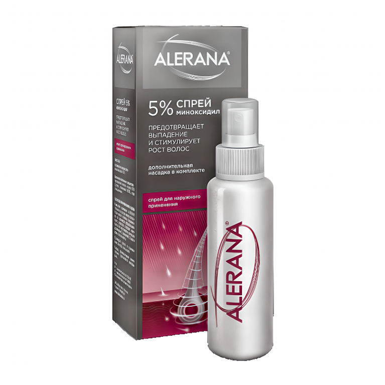 Алерана Спрей для наружного применения 5% 60 мл