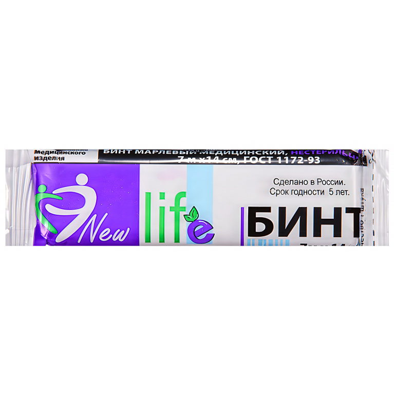 Бинт н/стер 7мх14см индив.уп.