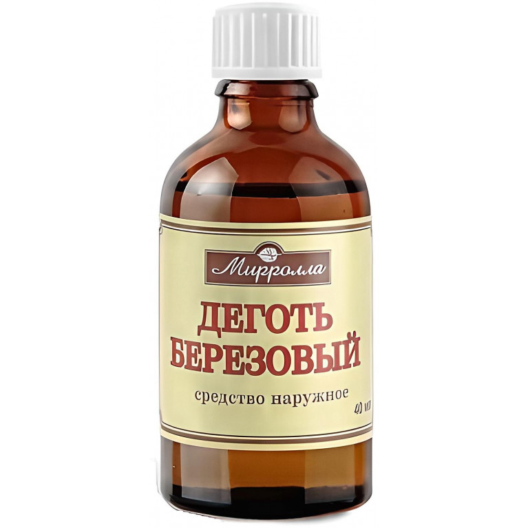 Деготь березовый средство косметическое фл. 40 мл