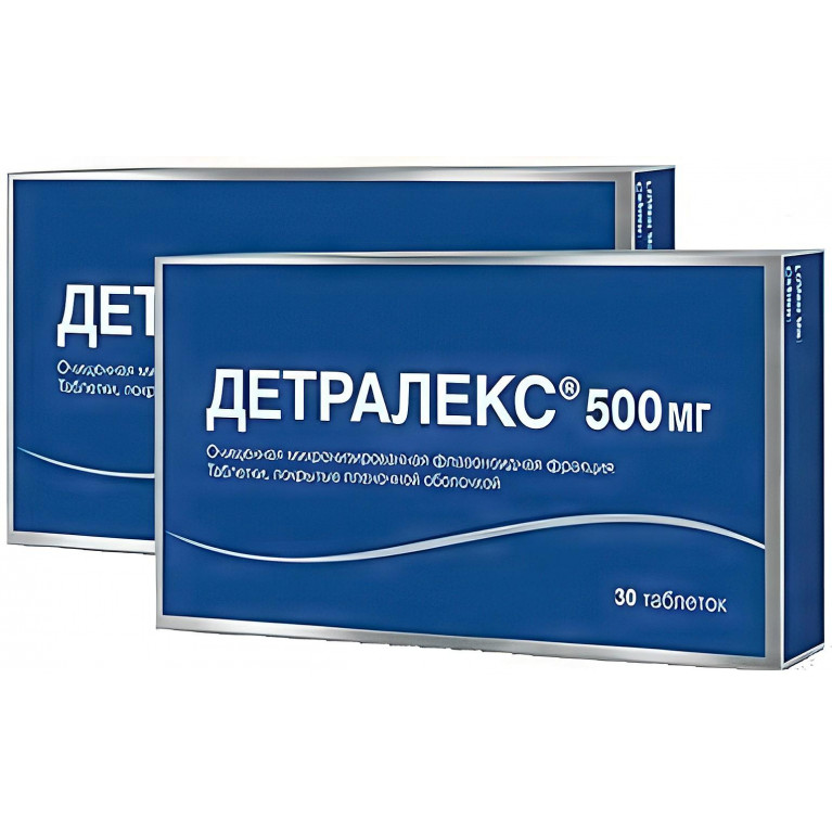 Детралекс табл. п/п/о 500 мг №60