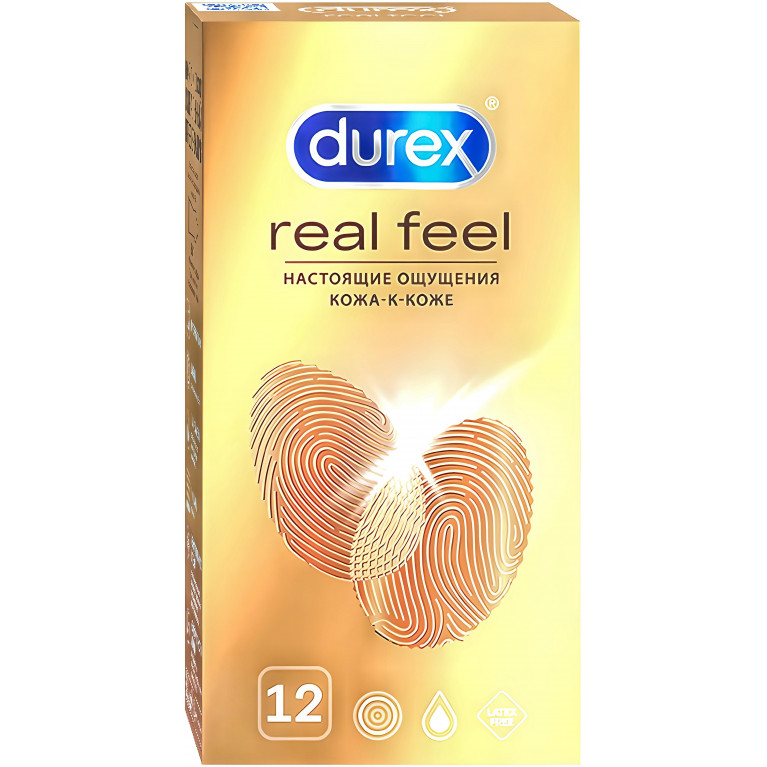 Дюрекс Презервативы RealFeel новое поколение д/естественных ощущений №12