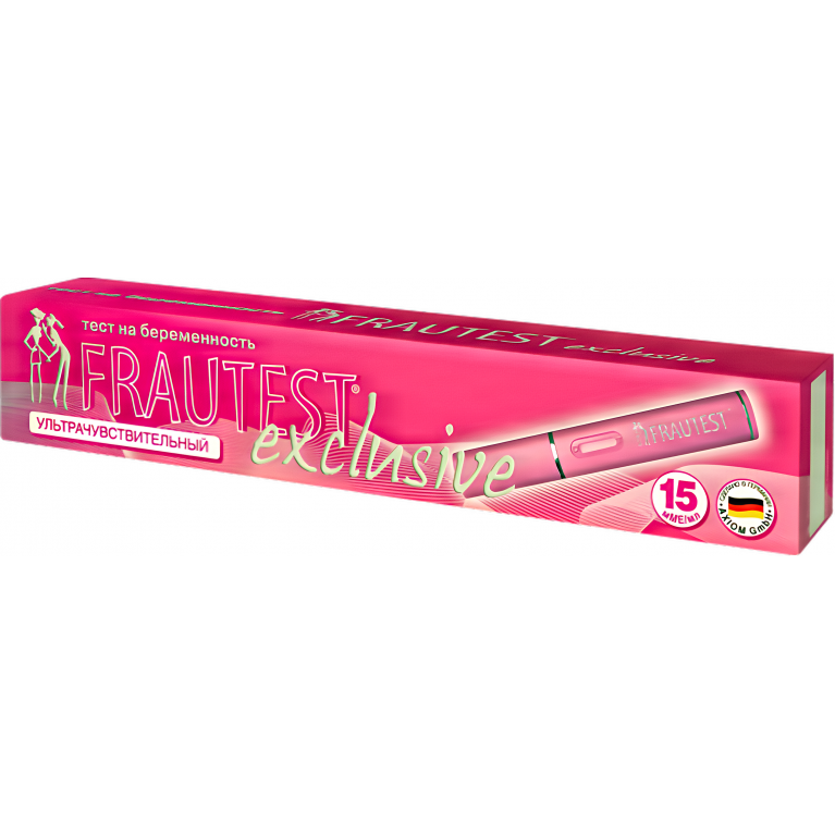 Фраутест Эксклюзив Тест на беременность в кассете-держателе с колпачком №1