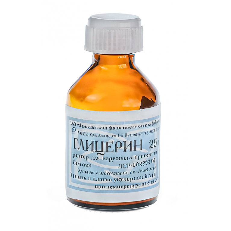 Глицерин р-р д/наруж. и местн. прим. фл. 25 г