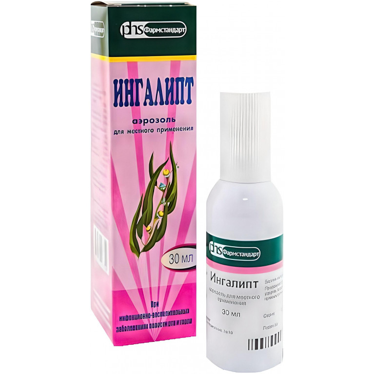 Ингалипт аэр. для местного применения 30 мл Фармстандарт