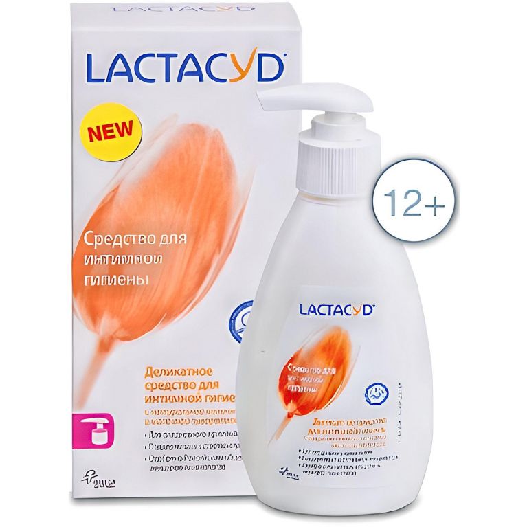 Лактацид Классик Деликатное средство д/интим. гигиены (pH 5,2) 200 мл