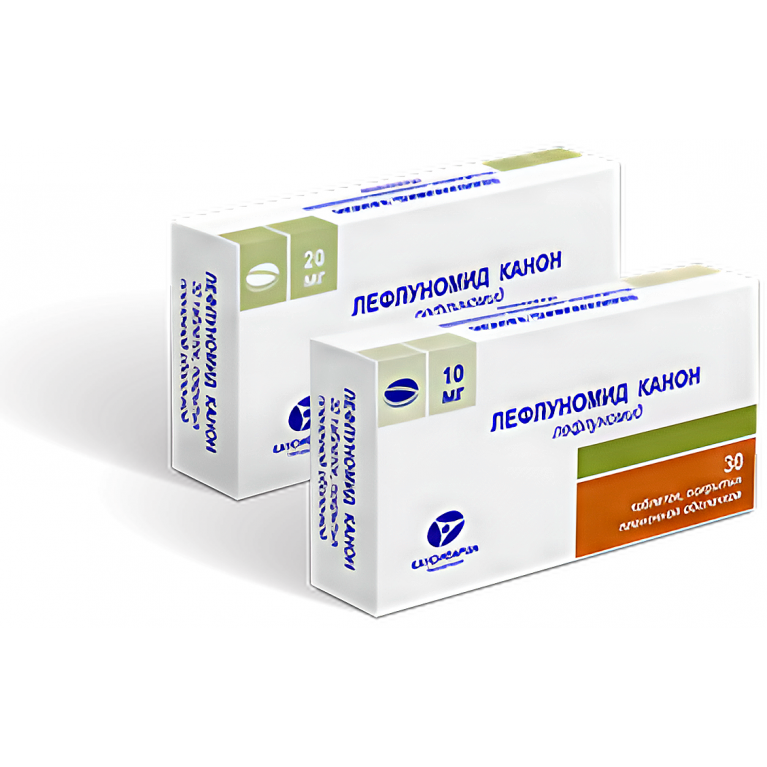 Лефлуномид Канон табл. п/п/о 10 мг №30