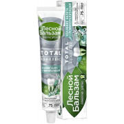 Лесной Бальзам Зубная паста Тотал комплекс Двойная мята на отваре трав 75 мл Лесной Бальзам Зубная паста Тотал комплекс Двойная мята на отваре трав 75 мл