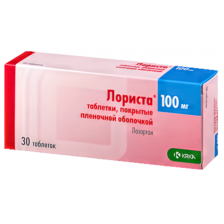 Лориста табл. п/п/о 100 мг №30