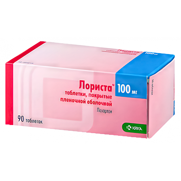 Лориста табл. п/п/о 100 мг №90