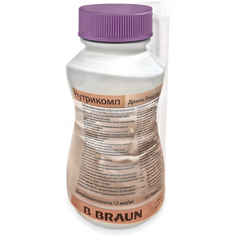 Нутрикомп дринк плюс Шоколад 1,5 ккал/мл 200 мл