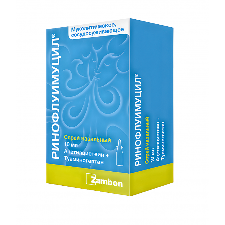 Ринофлуимуцил спрей назал. фл. 10 мл