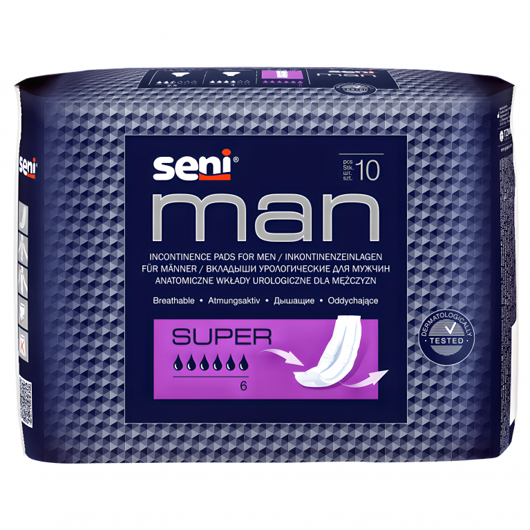 Сени Мен Супер Урологические вкладыши д/мужчин (6кап) №1 (Штука)
