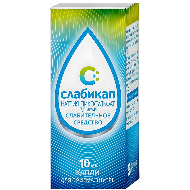 Слабикап капли 7.5 мг/мл фл. 10 мл