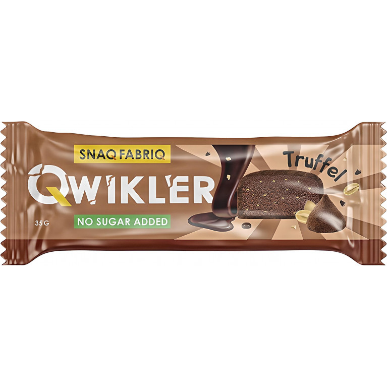 Снэк Фабрик Квиклер Батончик глазиров. Трюфель 35 г