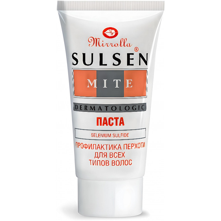 Мирролла Сульсен Мите паста 1% для профилактики перхоти туба 40 мл
