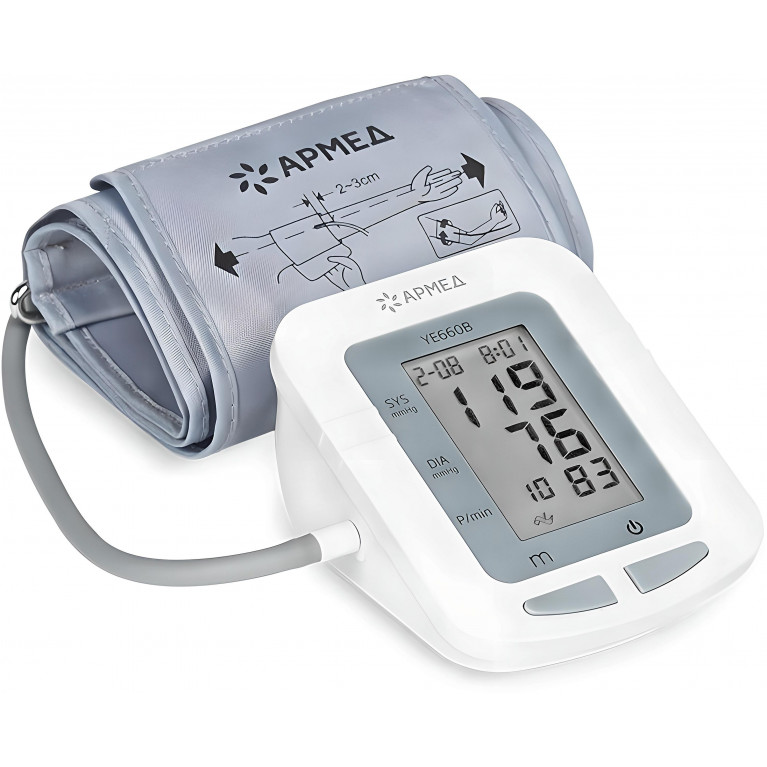 Армед Тонометр автоматический YE-660B с адаптером+манжета (22-45 см)