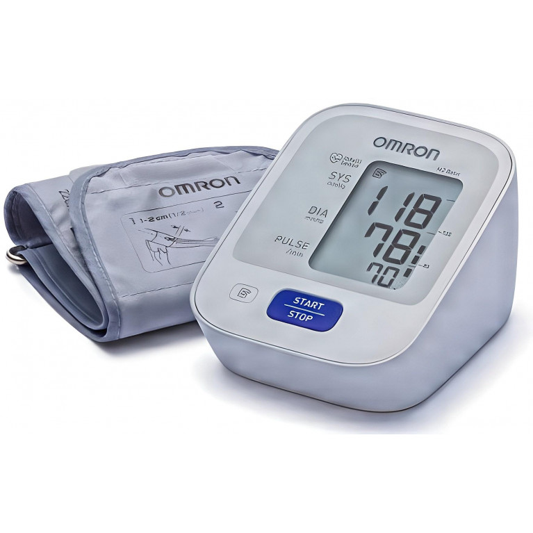 Омрон M2 Basic HEM-7121-АRU Тонометр автоматический+средняя манжета (22-32см)+адаптер