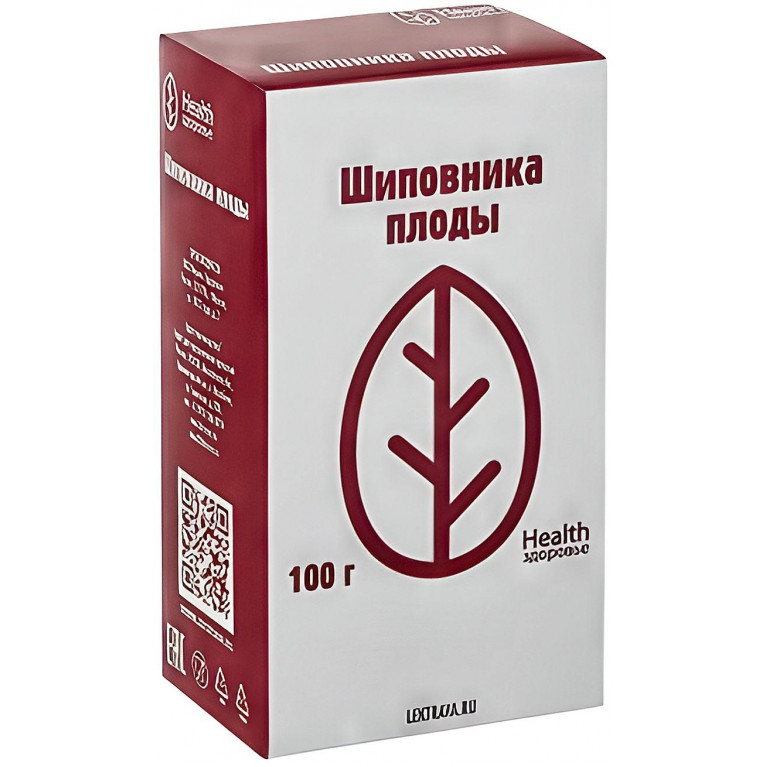 Шиповника плоды цельные пачка 100 г (БАД)