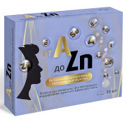 Витаминно-минеральный комплекс от А до Zn д/мужчин табл. п/о 900 мг №30 Витаминно-минеральный комплекс от А до Zn д/мужчин табл. п/о 900 мг №30