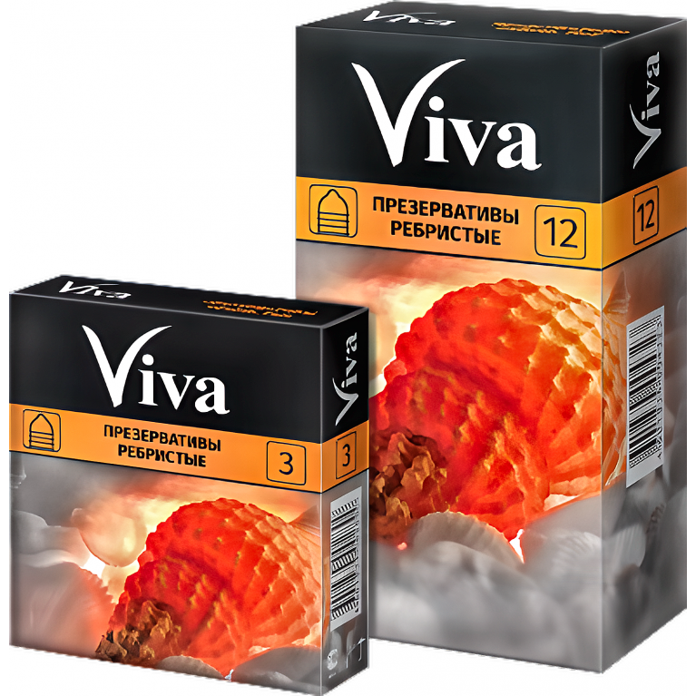 Вива Презервативы Ребристые №3