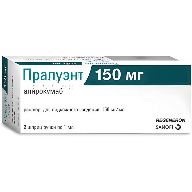 Пралуэнт р-р для п/к введ. 150 мг/мл 1 мл №2 (шприц-ручка) 