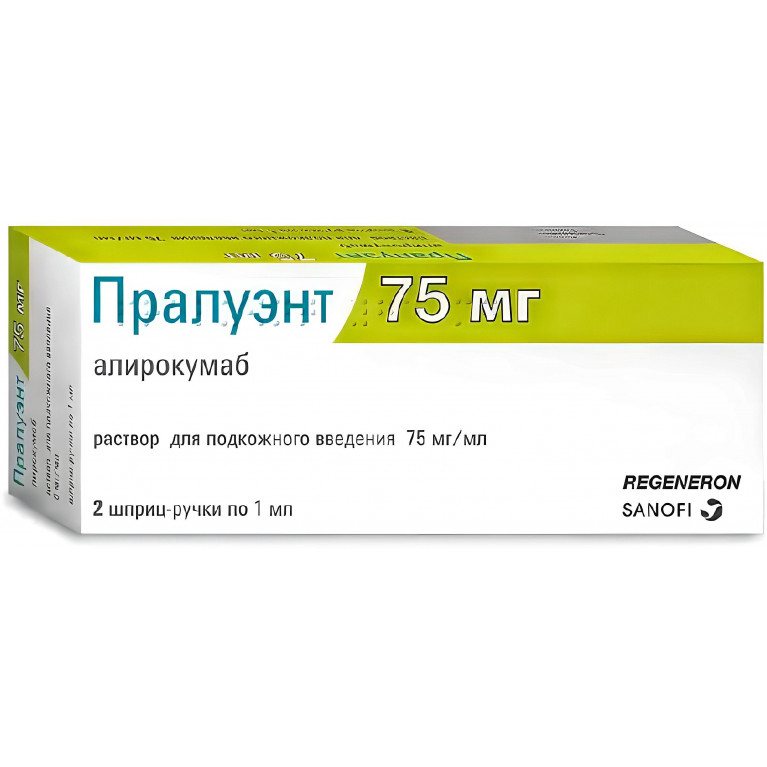 Пралуэнт р-р для п/к введ. 75 мг/мл 1 мл № 2 (шприц-ручка) 