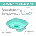 BESIDE Ванночка (таз) для мытья головы. бирюзовый арт. 27323 Чанчжоу Дейлис Кеа Продуктс Ко.,Лтд (Китай)