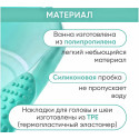 BESIDE Ванночка (таз) для мытья головы. бирюзовый арт. 27323 Чанчжоу Дейлис Кеа Продуктс Ко.,Лтд (Китай)