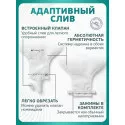 Колопласт Калоприемник Алтерна однокомпонентный, дренируемый, прозрачный, н/стер,вырезаемое отверстие 10-100 мм №6 (12802) Колопласт (Coloplast A/S) (Дания) - 3