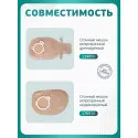 Колопласт Пластина Алтерна Лонг Вэр для длительного ношения с ушками вырезаемое отверстие 10-45 мм фланец 50 мм №5 (13181) Колопласт (Coloplast A/S) (Китай) - 4