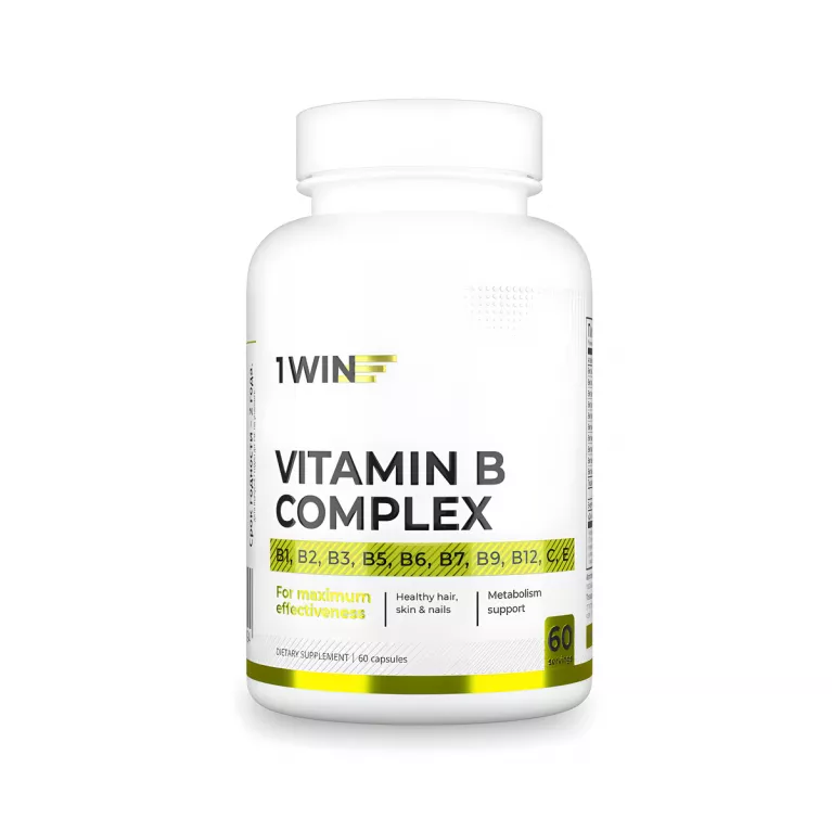 1WIN Витамины группы В капс. 460мг №60