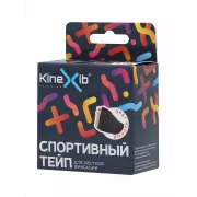 Бинт Кинезио-тейп KINEXIB SPORT TAPE хлопчатобумажный стягивающий (3.8 см*9,1м) черный