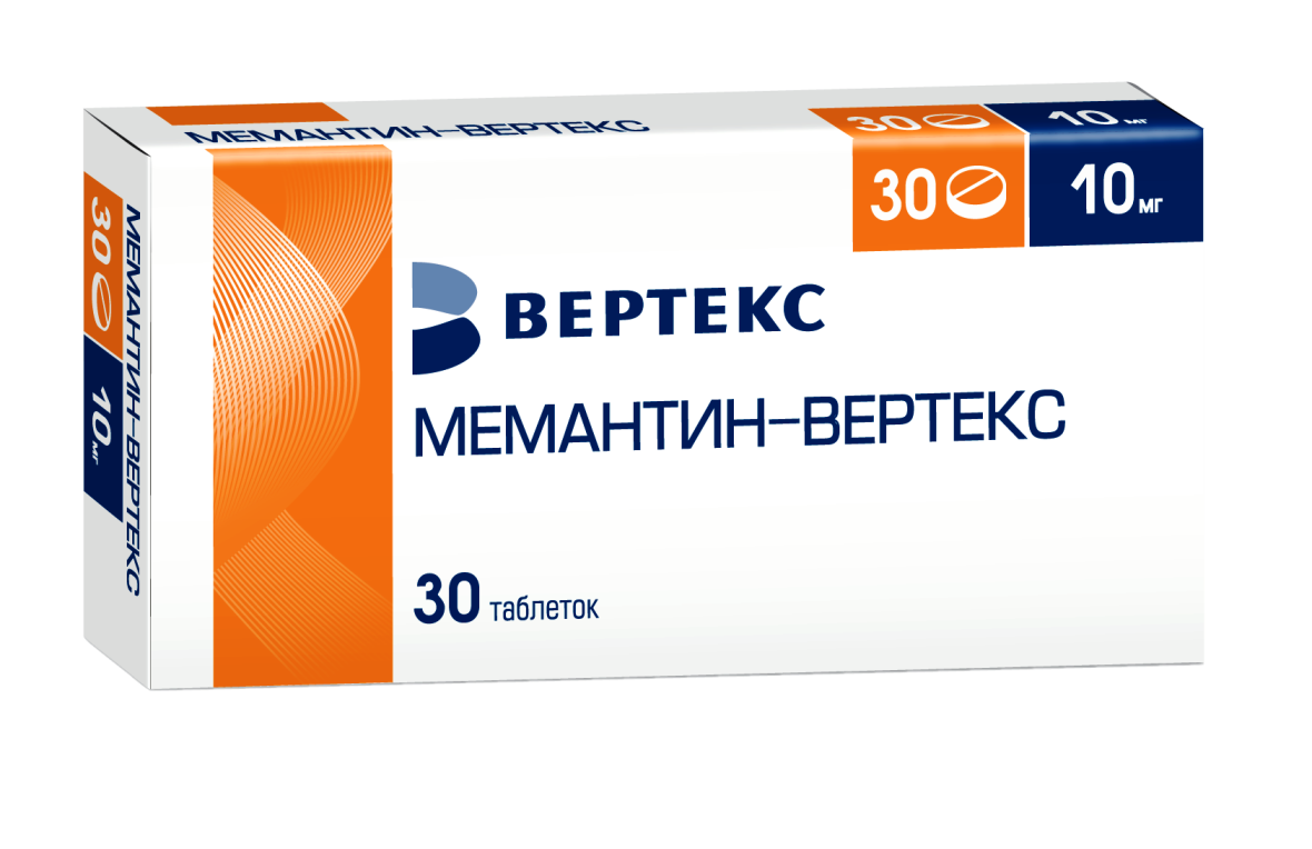 Мемантин табл. п/о 10 мг № 30: цена, купить, инструкция по применению в  аптеке Радуга